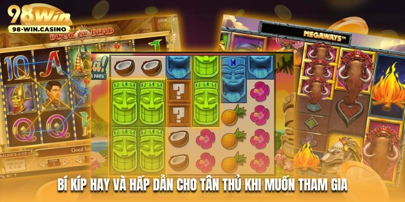 Bí kíp hay và hấp dẫn cho tân thủ khi muốn tham gia